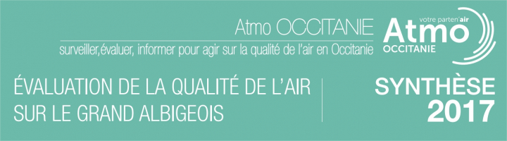 2017 - Synthèse - Evaluation de la Qualité de l'Air - Grand Albigeois 2017 - Synthèse - Evaluation de la Qualité de l'Air - Grand Albigeois
